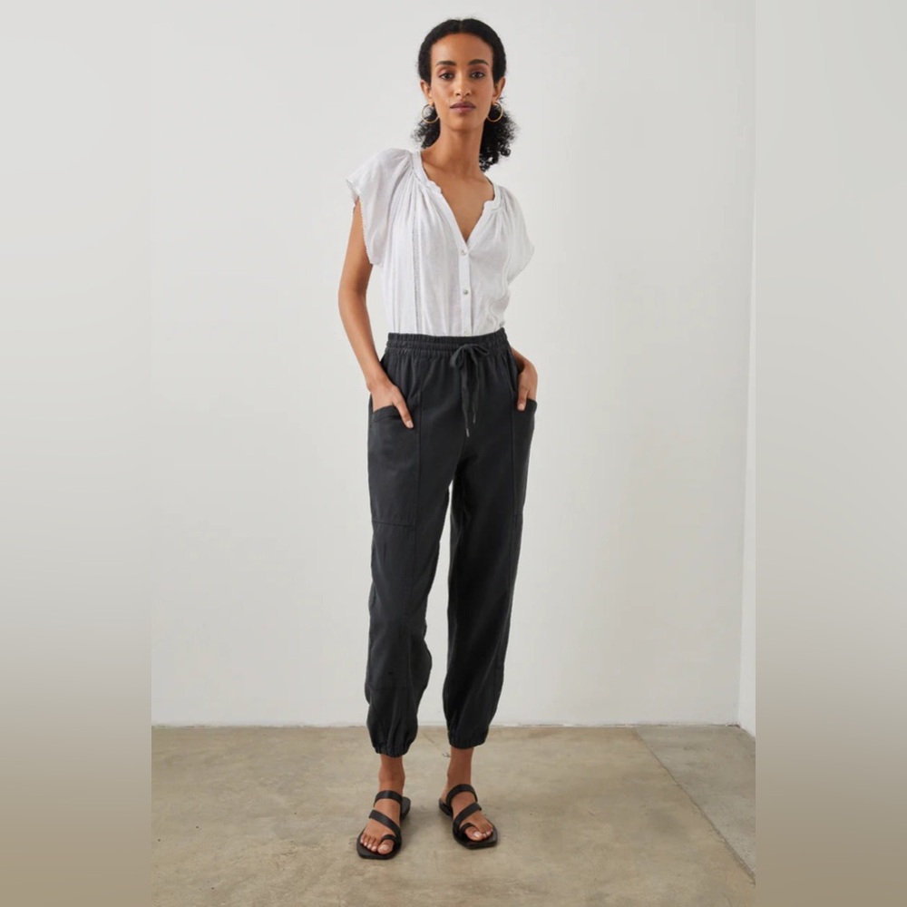 Rails Haven Pant Washed Black